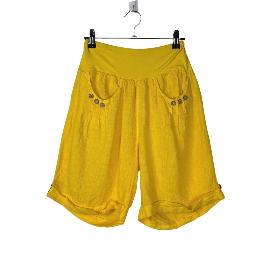Lagend look Italy Linen 
Bermudas Shorts - Lightweight Summer Style